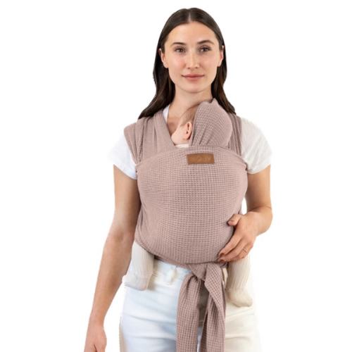Waffle Knit Wrap - Sandstone