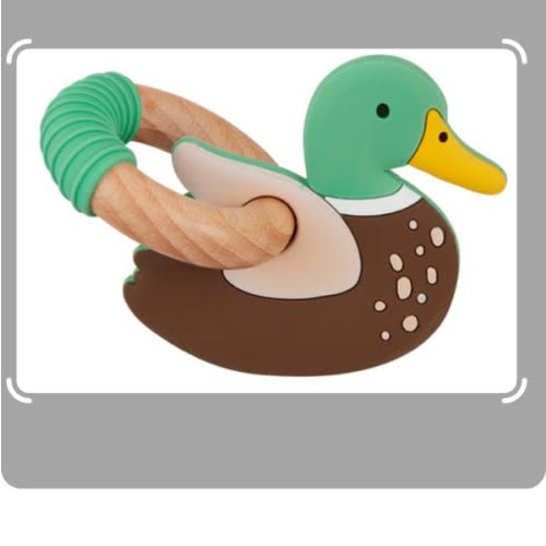Mallard Ring Silicone Teether
