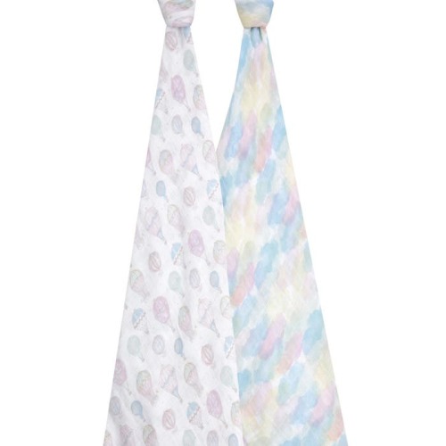 organic cotton swaddles 2 pack