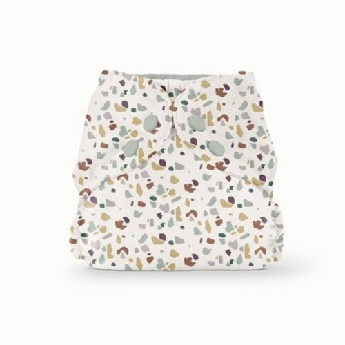 Esembly Cloth Diaper Outer Reusable Diaper Cover & Swim Diaper - Terrazzo - Size 2