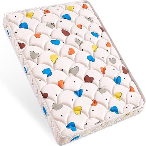 Pack and Play Mattress - 38" x 26"- Premium Microfiber Fabric Playpen Mattresses, Safety Reinforced Play Yard Mattress - Fits for Graco & Baby Trend & Pamo Babe Playard, Firm Support and Comfort Foam
