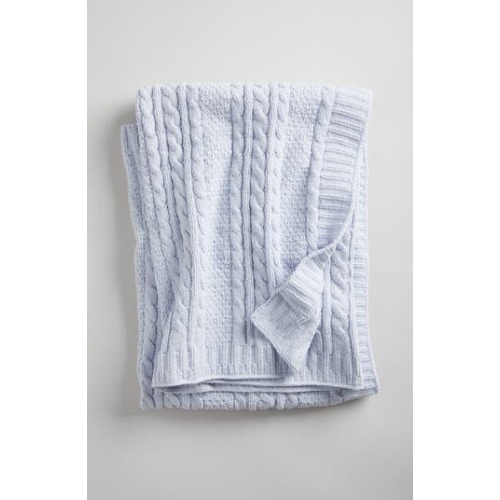 Cable Knit Baby Blanket