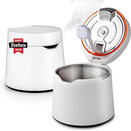 Carepod 31S Stainless Steel Humidifier for Large Room, Quiet & Safe for Baby, Only 3 Washable Parts & Easy to Clean, Ultrasonic Cool Mist Humidifiers for Bedroom, Filter-Free, Lasts 30Hrs (1Gal/4L)