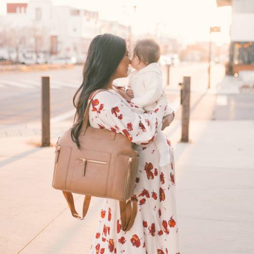 Camel Carryall Convertible Tote