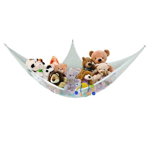 Dreambaby Jumbo Toy Storage Corner Hammock Net Organizer - 6 ft Long - Holds up to 30lbs Maximum Weight - Model L693