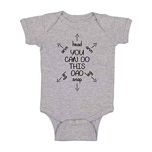 You Can Do This Dad - Funny Baby Essentials Bodysuit - Cute Baby Girl Clothes Newborn Boy Outfit