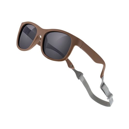 Baby Sunglasses with Strap Polarized Flexible UV400 for Infant Toddler Boys Girls Age 0-24 Months