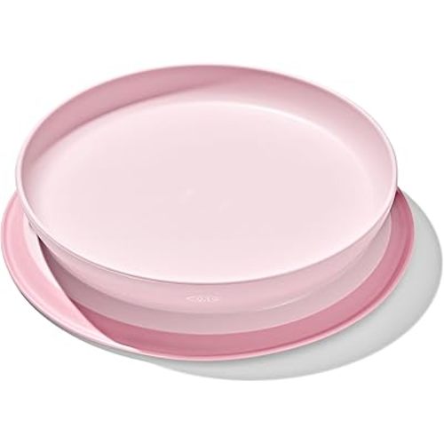 OXO Tot Stick and Stay Suction Plate - Blossom