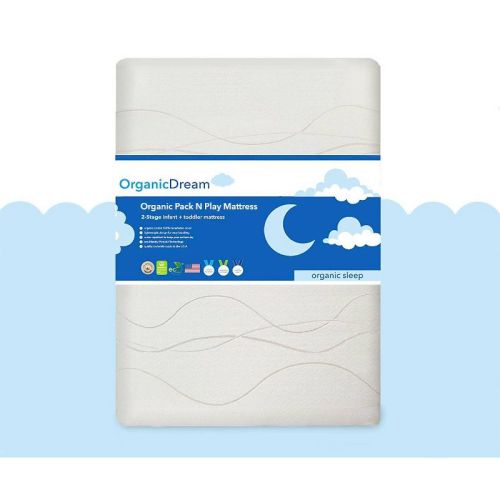 Organic Dream Pack And Play Mattress 2-stage Dual Sided
