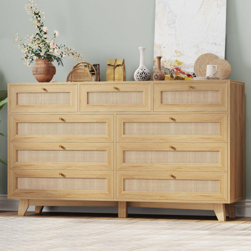 Bay Isle Home 9 Drawers Dresser