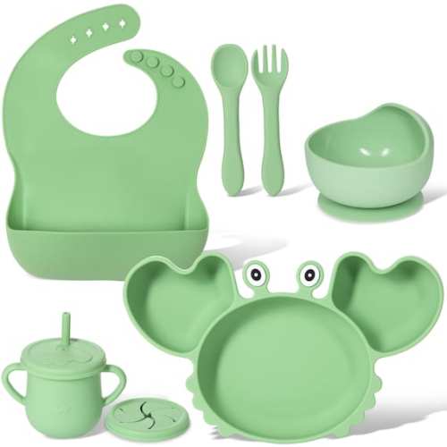 Silicone Baby Feeding Set - Etsy