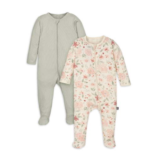 Modern Moments by Gerber Baby Unisex Super Soft Sleep 'N Plays, 2-Pack, Sizes Newborn - 6/9 Months