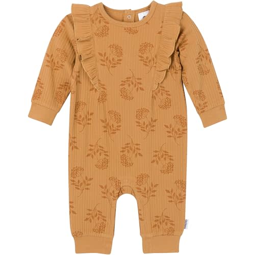 Gerber baby-girls Baby Girls' Ruffle-edge Romper