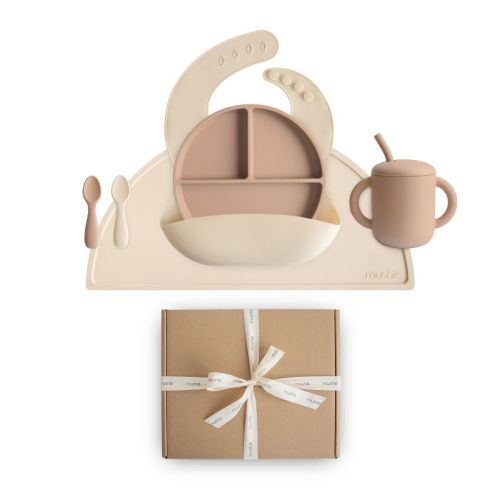 Mushie Stage 2 Feeding Kit (Natural / Shifting Sand)