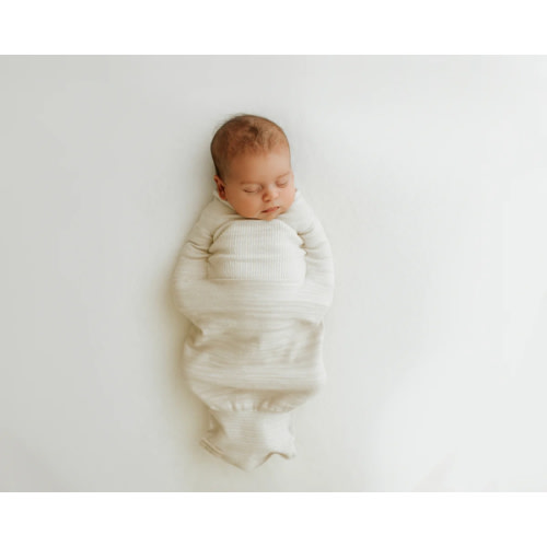 Bamboo Beige Swaddle Sleep Sack – Large
