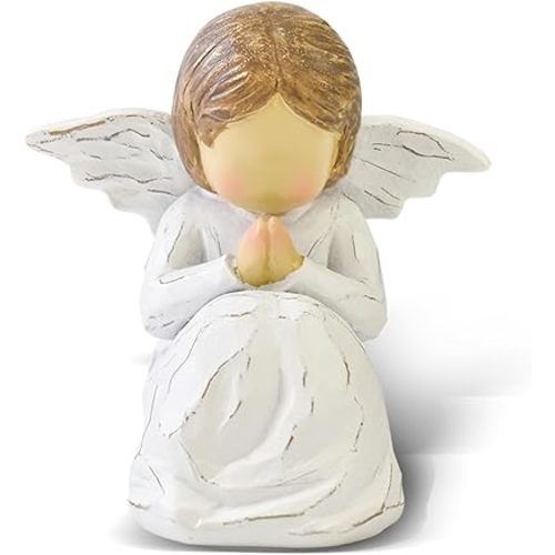 Guardian Angel Statue, Praying Angel Figurines for Women for Thanksgiving Christmas Home Decor Ornament Memorial Gifts