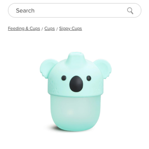 Koala Soft-Touch Sippy Cup | Baby & Toddler Drinkware | Munchkin