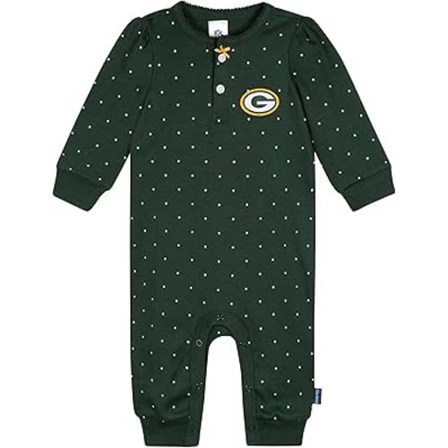 Gerber NFL baby-girls Nfl Team Footless Coverall