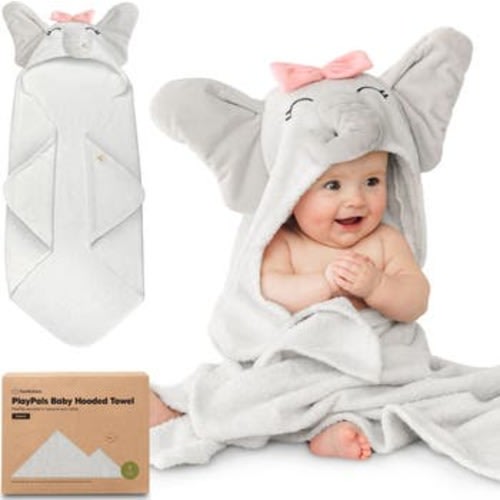 PlayPals Hooded Towel, Medium