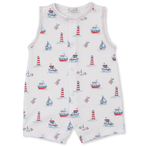 Seas the Day Sleeveless Playsuit, 0-3M