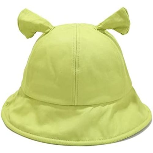 Shrek Bucket Hat for Women Men Summer Travel Beach Sun Hats Outdoor Cap Funny Cosplay Hat
