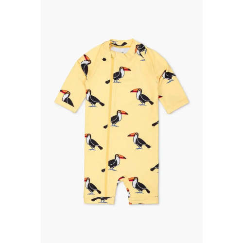 Organic Baby, Toddler, & Kids Clothes - Long Rashguard One-Piece - Monica+Andy
