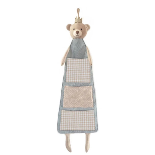 Prince Bear Hanging Fabric Organizer - MON AMI | Maisonette