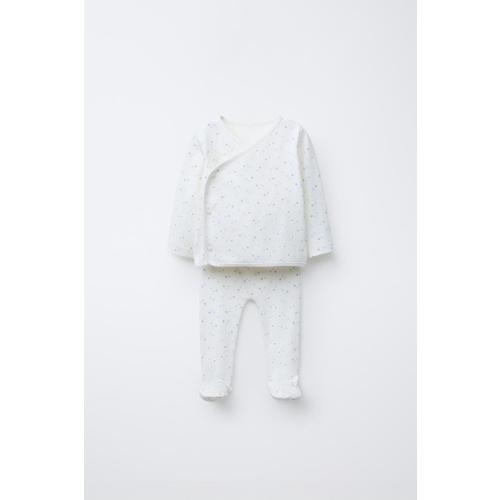 TEXTURED SWEATER AND LEGGINGS SET - Oyster-white | ZARA United States