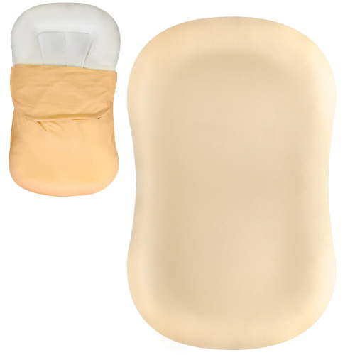 Gofinoday Baby Lounger for Newborn , Portable Infant Nest, Removable Cover, Soft and Breathable Cotton，Newborn Essentials Gifts,Boys and Girls