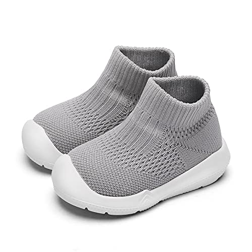 Engtoy Baby Shoes Baby Sock Shoes Baby Walking Shoes Infant Non-Slip Breathable Slippers with Soft Rubber Sole Baby Boys Girls Slip On Sneakers