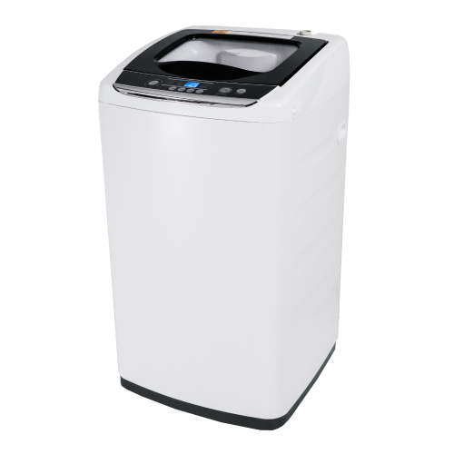 Compact BLACK+DECKER 0.9 cu. ft. Portable Washer, 5 Cycles, LED Display with Transparent Lid