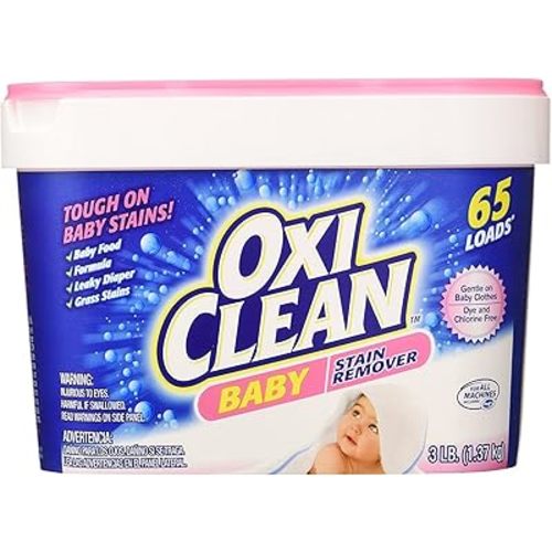 OxiClean Versatile Stain Remover Baby Stain Soaker, 3 lb