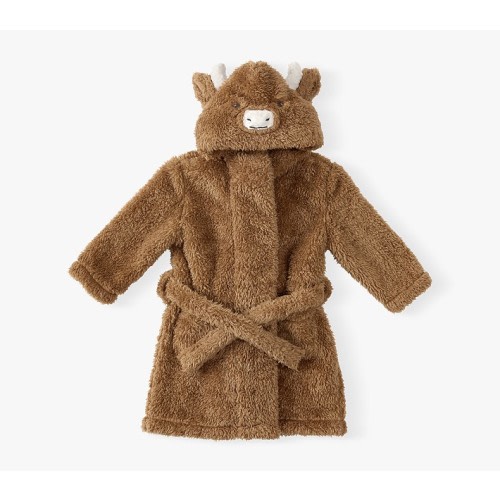 Highland Cow Critter Kid Robe