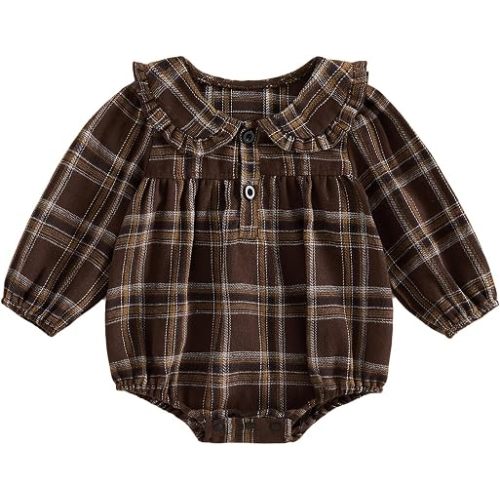 Baby Girl Bubble Romper Long Sleeve