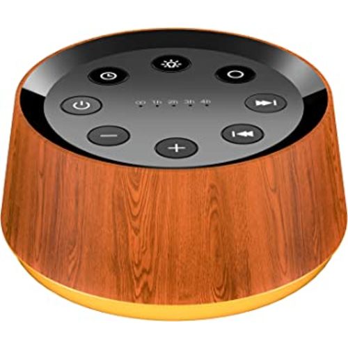 Brown Noise Sound Machine with 30 Soothing Sounds 12 Colors Night Light White Noise Machine for Adults Baby Kids Sleep Machines with 36 Volume Levels Memory Function 5 Timers for Home Office Travel