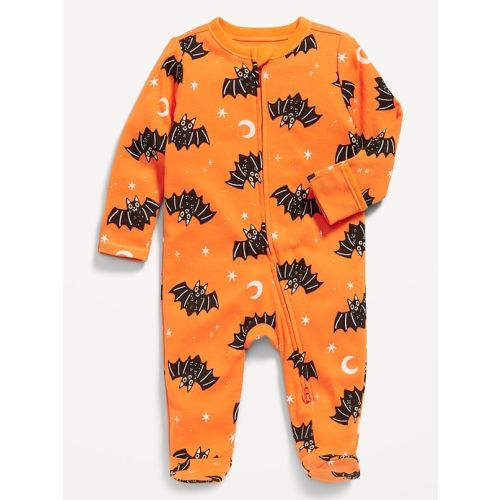 Snug-Fit 2-Way-Zip Pocket Footed One-Piece for Baby | Old Navy