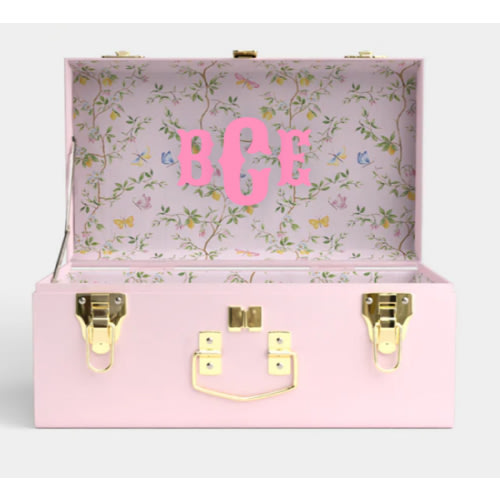 Mini Classic Trunk - Pink - Sylvia's Summer / Embroidery