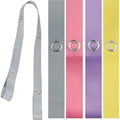 PBnJ baby Toy Saver Strap Holder Leash Secure Accessories Gray/Pink/Lavender/Yellow - 4pc