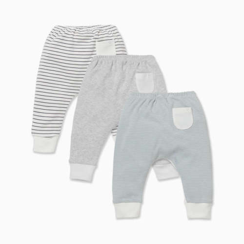 Everyday Joggers 3 Pack Blue Stripe / Newborn