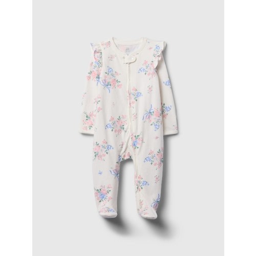 Baby First Favorites Organic Cotton Footed One-Piece | Gap