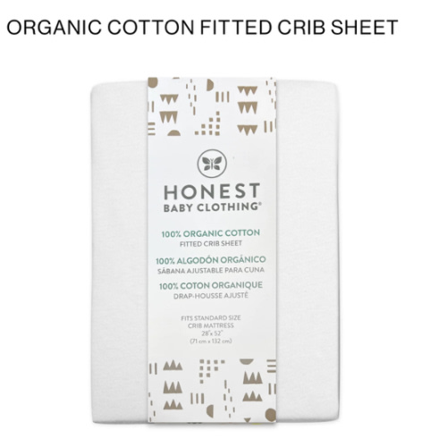 Organic Cotton Fitted Crib Sheet | Honest Baby Clothing