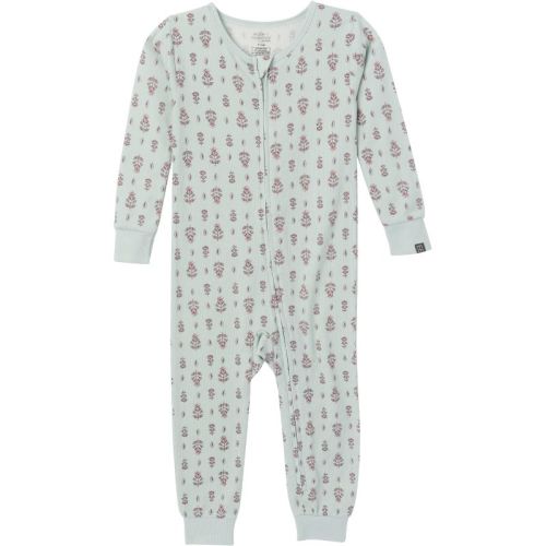 Modern Moments™ by Gerber Baby Neutral Unionsuit, Light Green Fleur, 0-3 Months