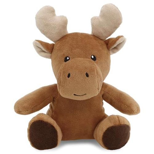 DolliBu Moose Plush - Super Soft Stuffed Animal, Cute Wildlife Animal Plush, Adorable Fluffy Stuffed Animal for Boys and Girls, Stuffed Zoo Animals Plush Gift for Babies, Kids, Adults - 6 Inches