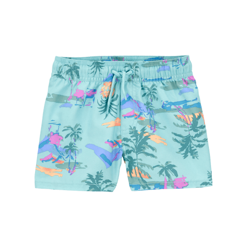 Toddler Tropical-Print Pull-On Swim Trunks - OshKosh | Carter's