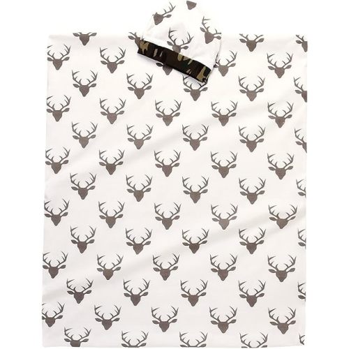 Soft Cotton Newborn Baby Swaddle Receiving Blanket Deer Printed Bath Towel with Hat Sets