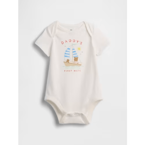 Baby First Favorites Organic Cotton Graphic Bodysuit