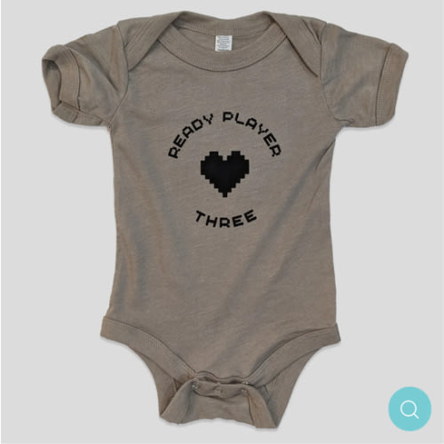 Ready Player 3 Onesie in Khaki