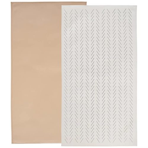 Owlowla Baby Diaper Changing Pad Portable Changing Mat Travel Changing Pad Liner for Baby and Small Toddler(Beige&Herringbone) - beige&herringbone