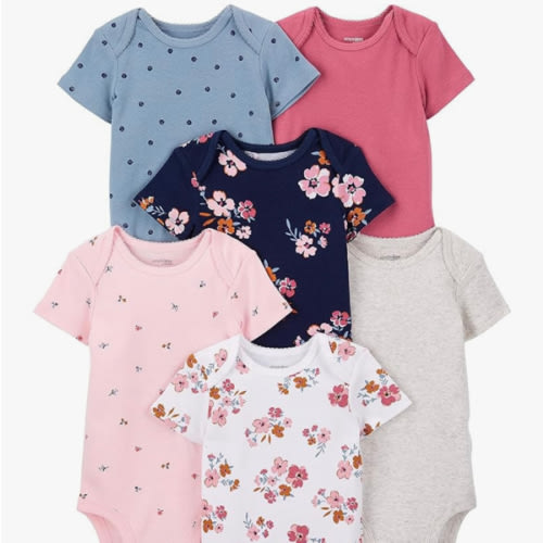 Simple Joys by Carter's Baby Girls' 6-Pack Sleeveless Bodysuit