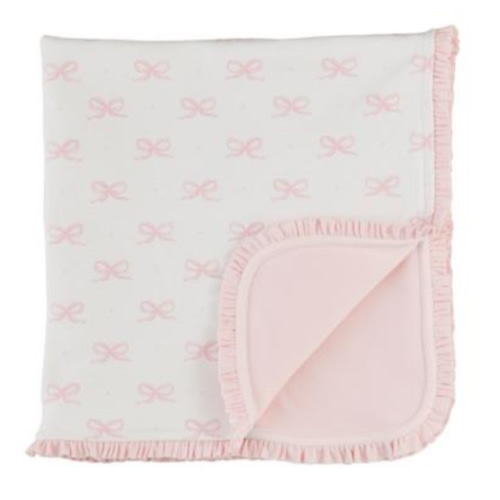 Bows Baby Arrival Blanket Set | Perfect for Newborns | Mud Pie